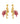 Pink Flamingo Ohrringe Gold