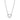 BIELLA PICCOLO Halskette weiße Zirkone (Silber) 45 cm