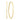 ELLISSE PIANURA GRANDE Ohrringe Gold