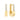 MARATEA Ohrringe Gold