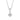 PRINCESS PICCOLO Halskette weiße Zirkone (Silber) 45 cm