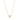 The knot mini Halskette Gold