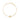 Das Knot Mini-Armband Gold
