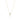 Ellipse Mini-Perlen-Halskette Gold