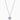 Crazy Diamond Heart Halskette Silber