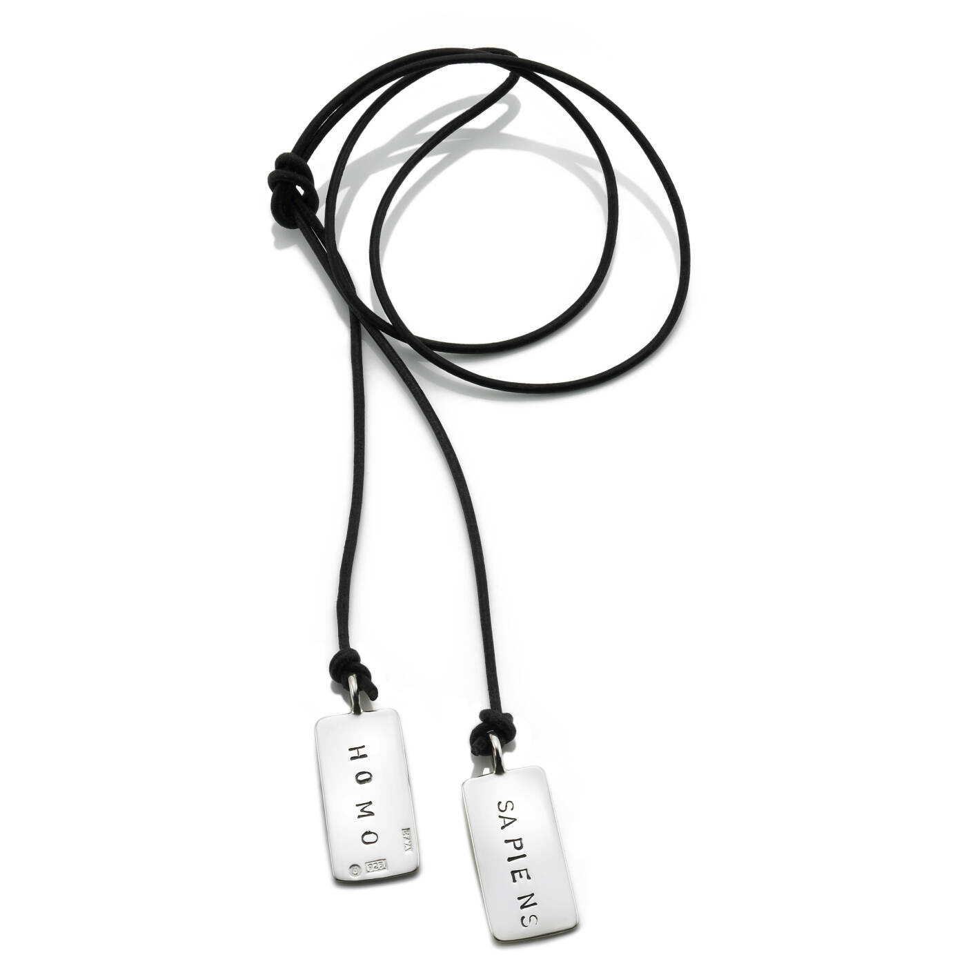 Homo Sapiens Halsketten Silber