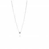 Mini Planet Halsketten Silber 42-45 cm