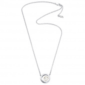 60's Pearl Halsketten Silber 42-45 cm