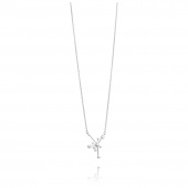 Kaboom Halsketten Silber 42-45 cm