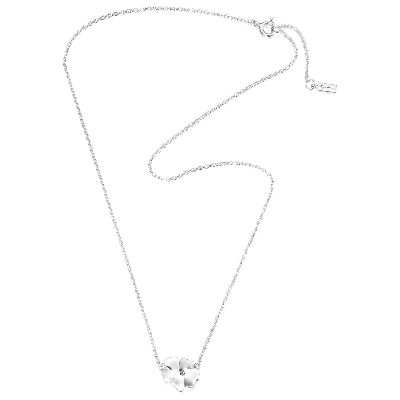 Violet Halsketten Silber