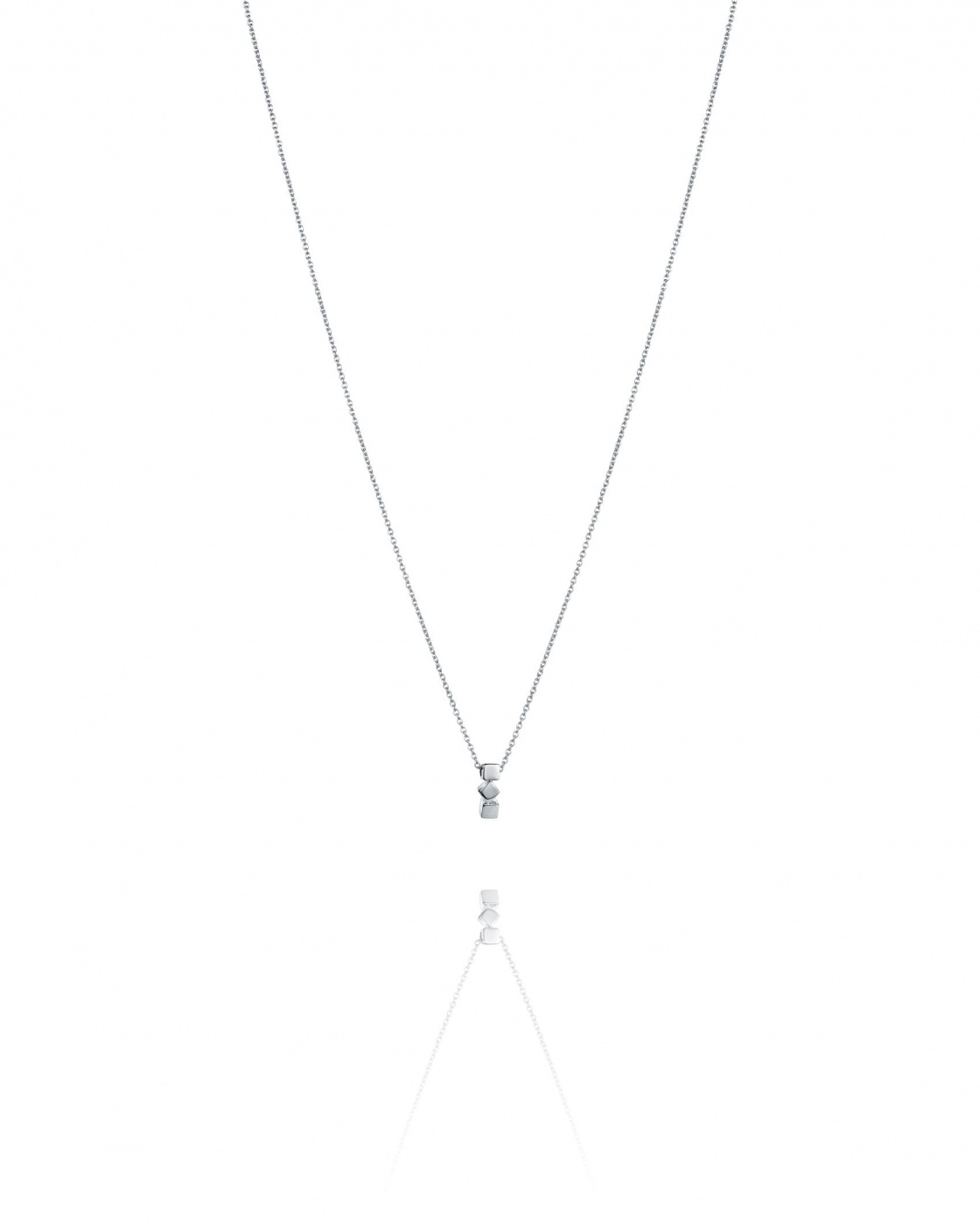 Dice necklace Silver