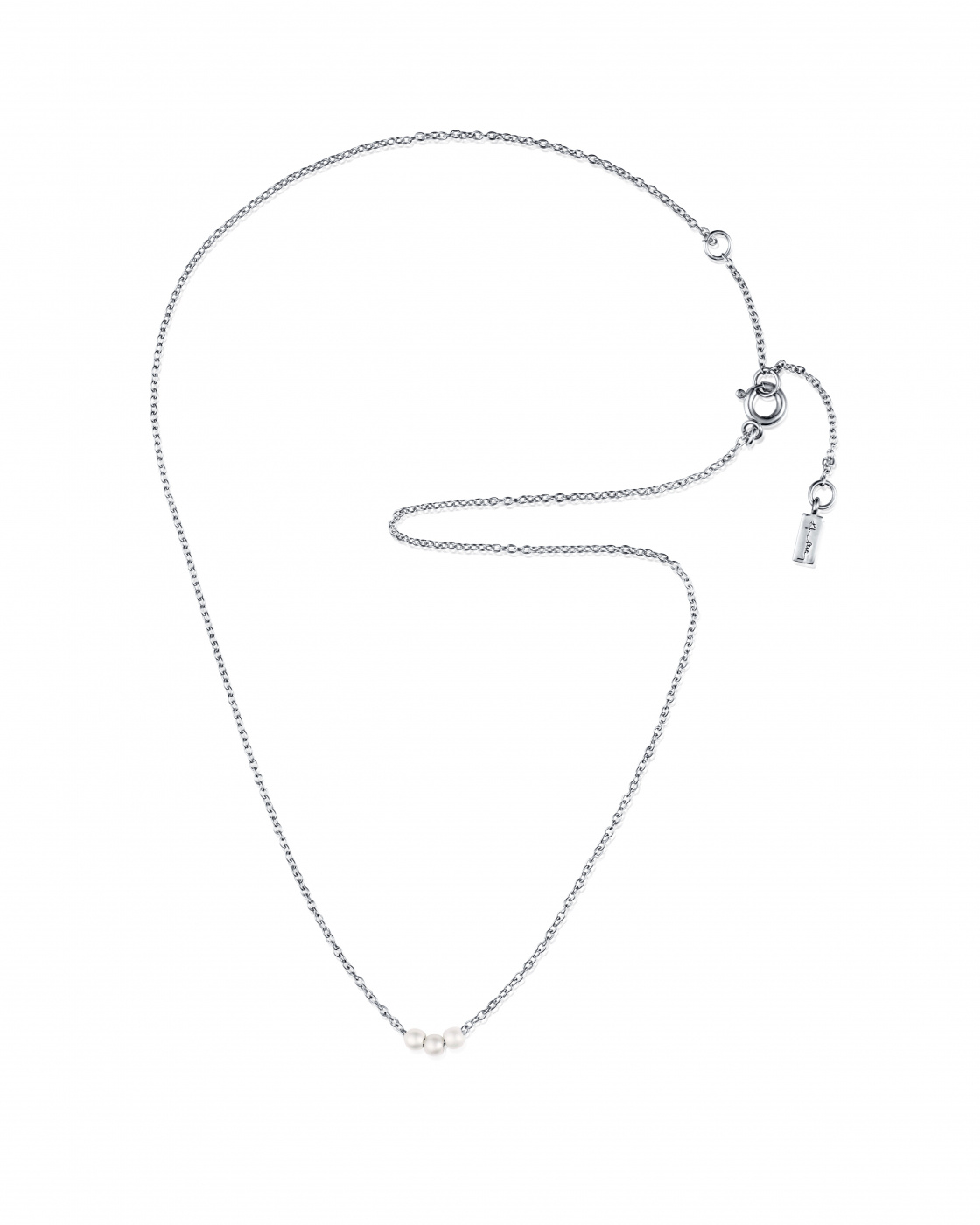 My Little Pearl Necklace Silver