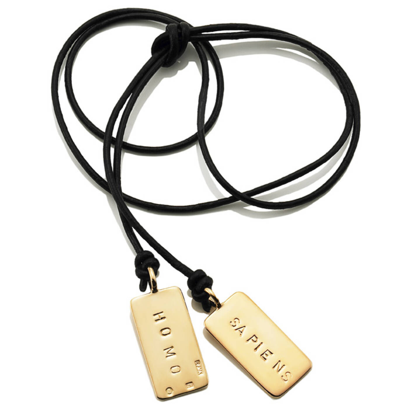 Homo Sapiens Halsketten Gold