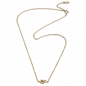 Love Knot Halsketten Gold 42-45 cm