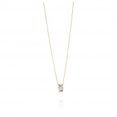 Little Bend Over - Crystal Quar Halsketten Gold 42-45 cm