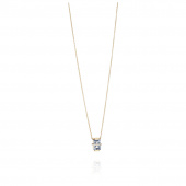 Little Bend Over - Aquamarine Halsketten Gold 42-45 cm