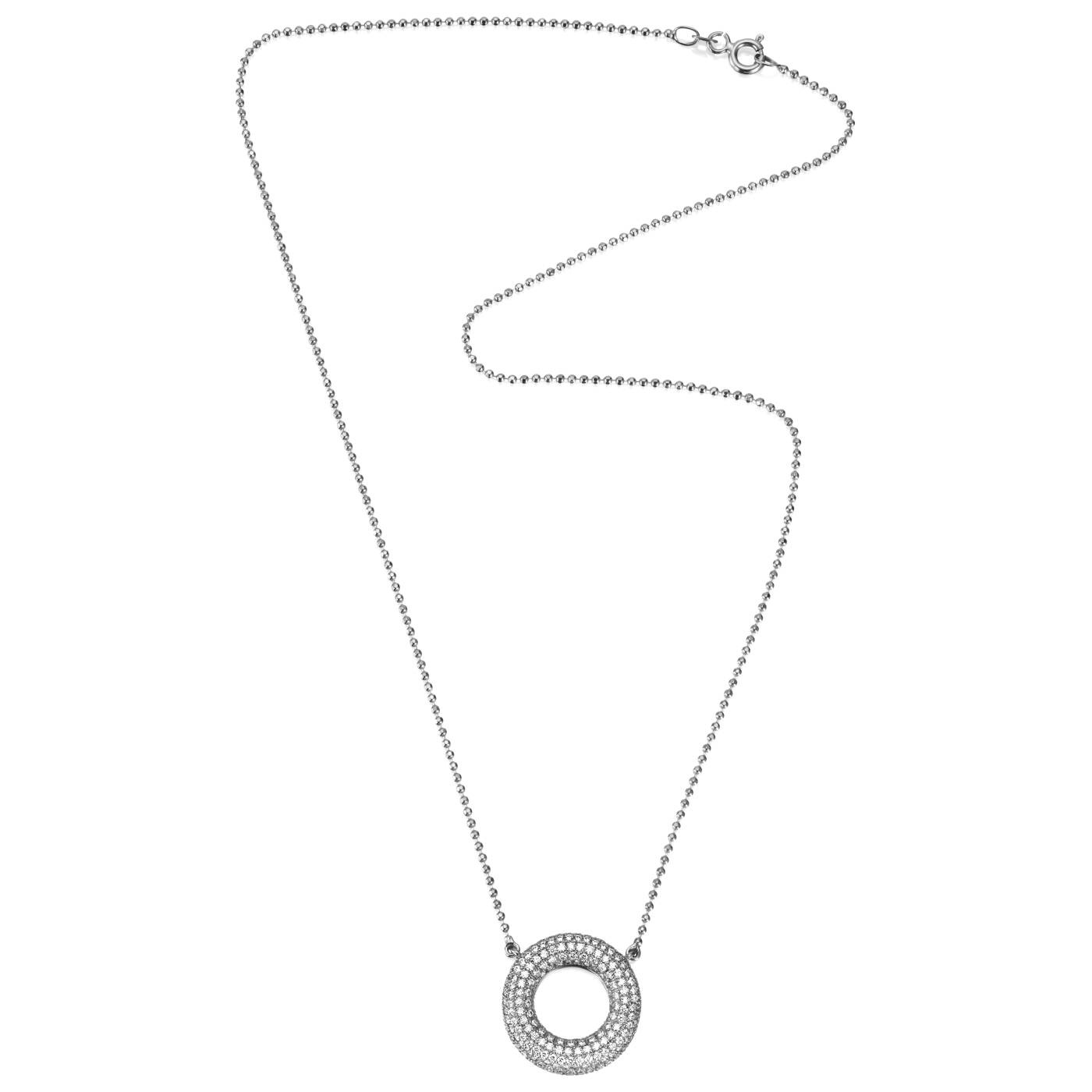 Million Stars Halsketten Weißgold