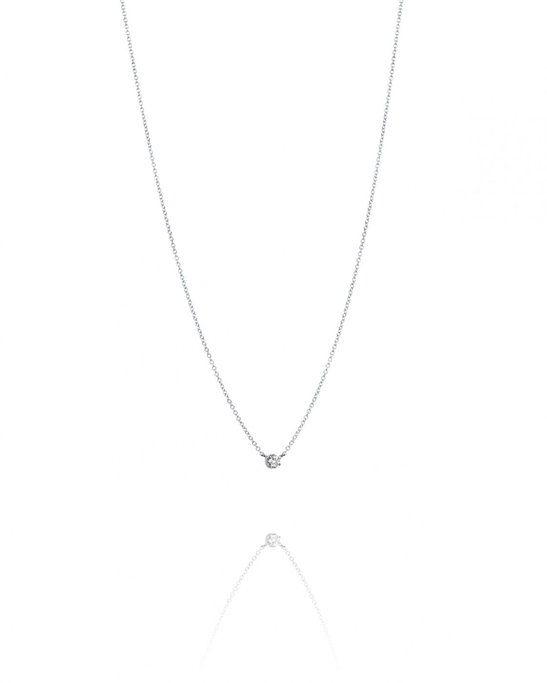 Crown & Stars Halsketten 0.19ct Weißgold