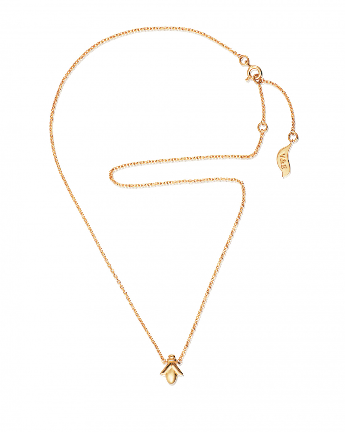 Oh Babee Necklace Gold plated Silver