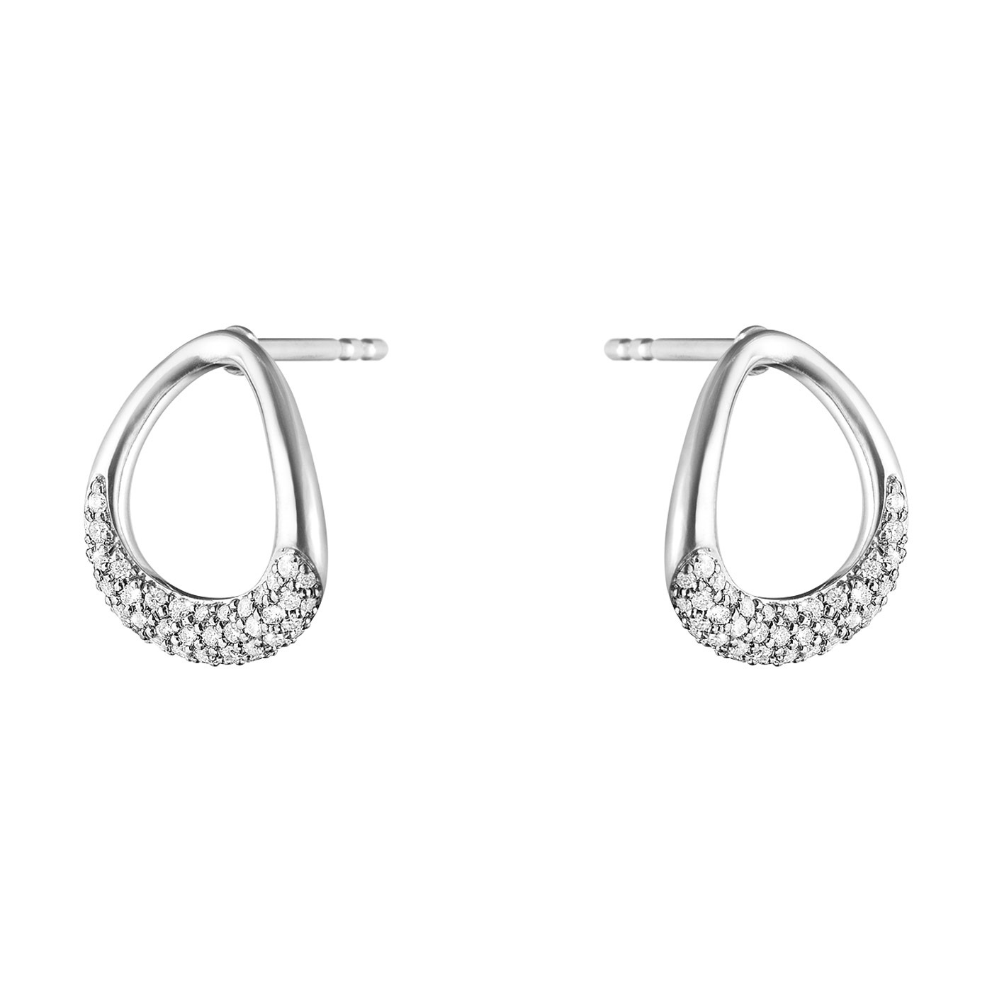 OFFSPRING Ohrring Silber Diamant PAVE 0.19 ct