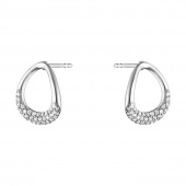 OFFSPRING Ohrring Silber Diamant PAVE 0.19 ct
