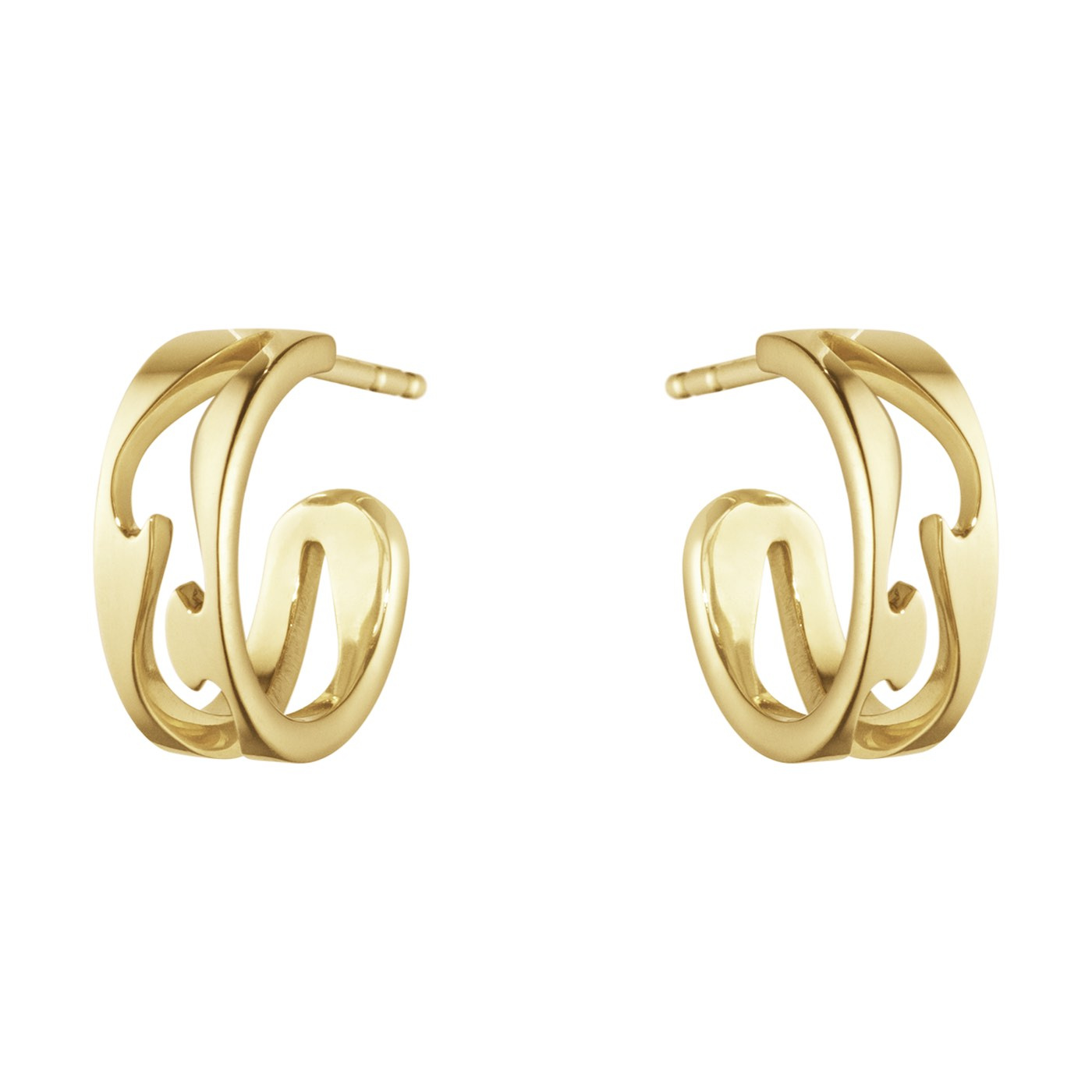 FUSION OPEN Ohrring Gold
