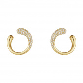MERCY Ohrring Gold Diamant PAVE 0.38 CT