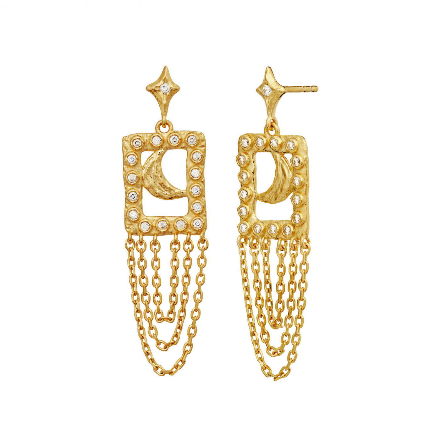 Barbra Earrings Gold