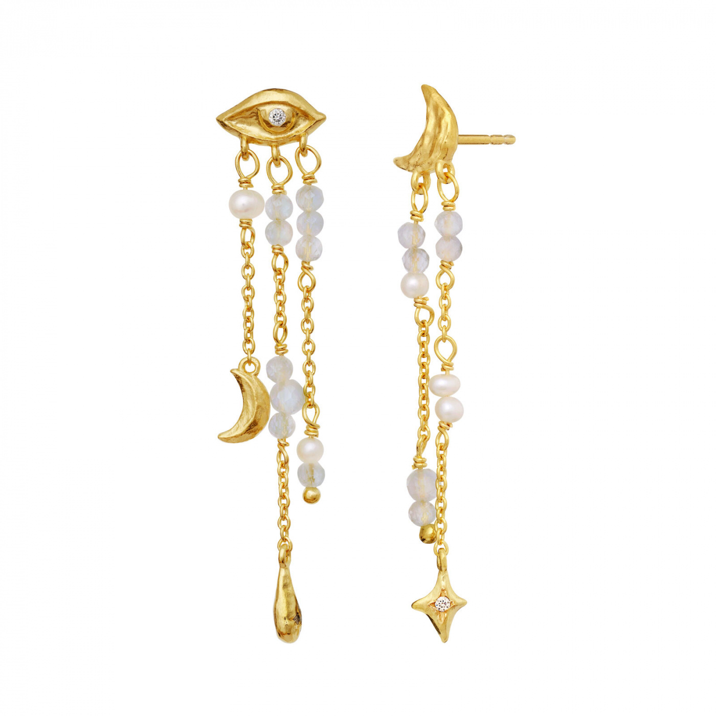 Sonata Earrings Gold