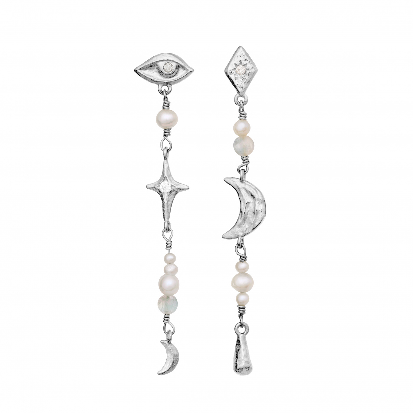Sissone Earrings Silver