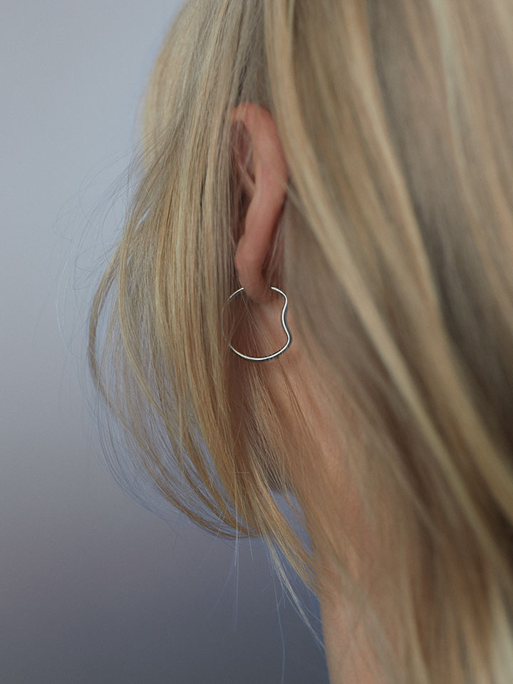 Copenhagen 20 Hoop Silver