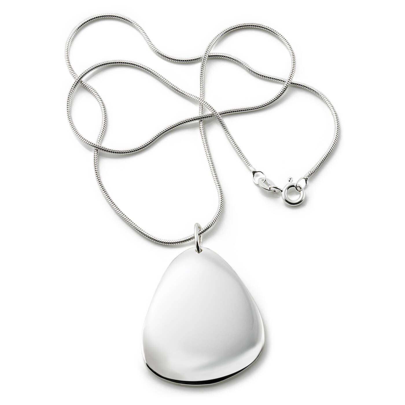 Rose Petal Hängeschmuck Silber