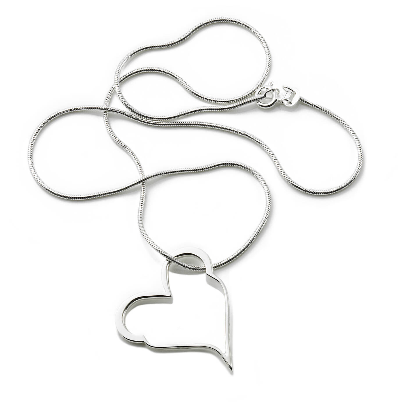 Crazy Heart Hängeschmuck Silber