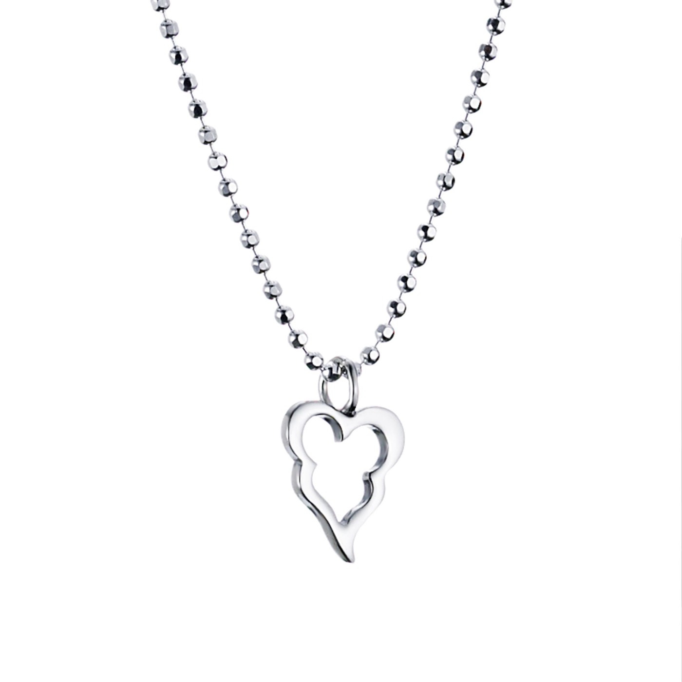 Little Crazy Heart Hängeschmuck Silber