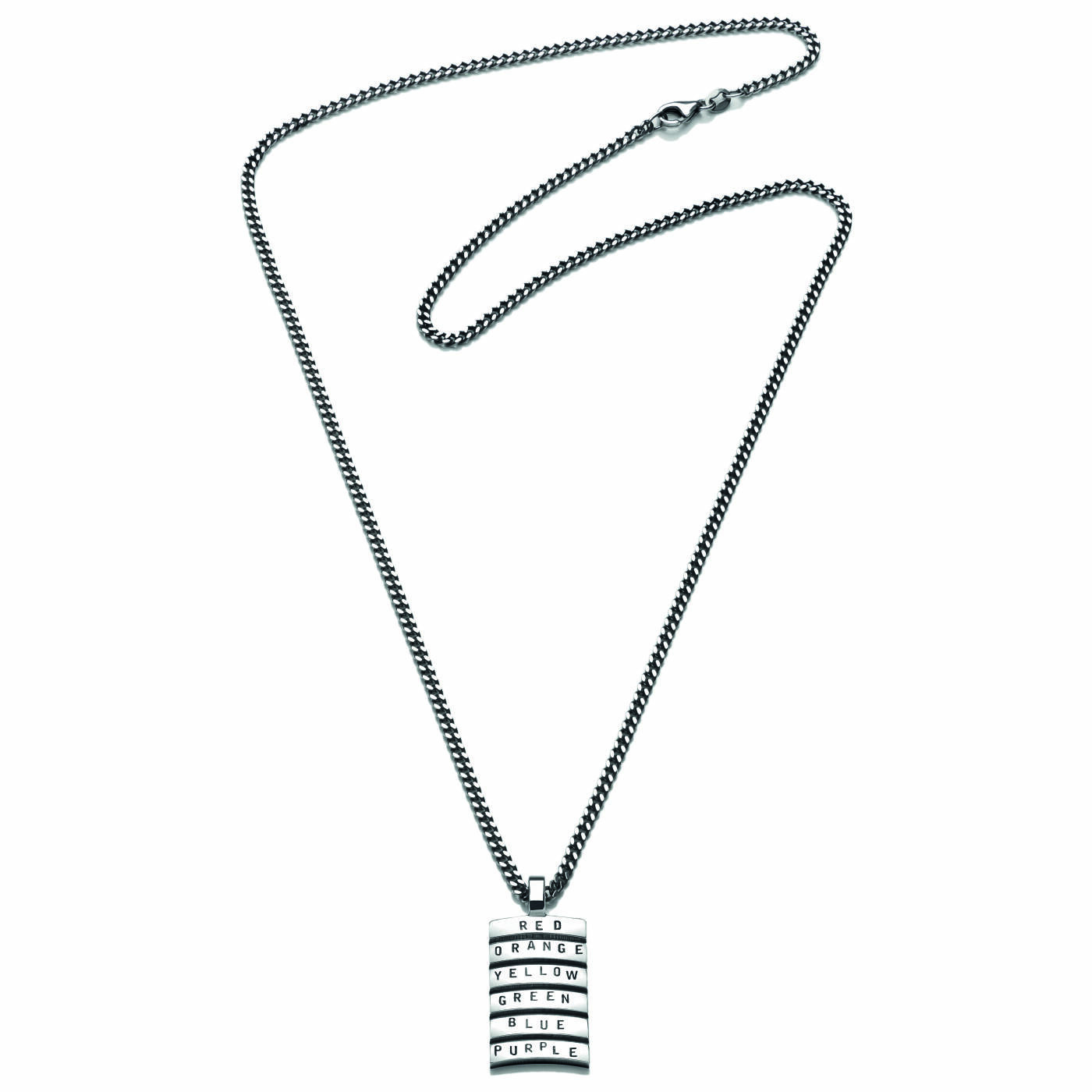 Rainbow Freedom Hängeschmuck Silber