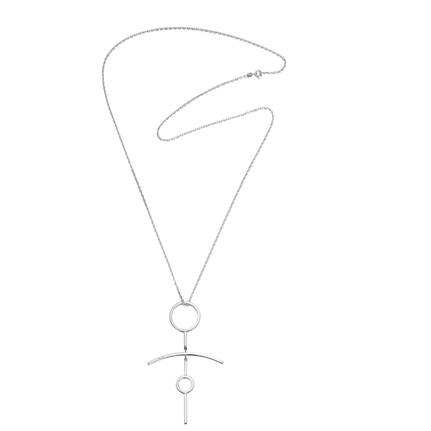 Feminine Hängeschmuck Silber