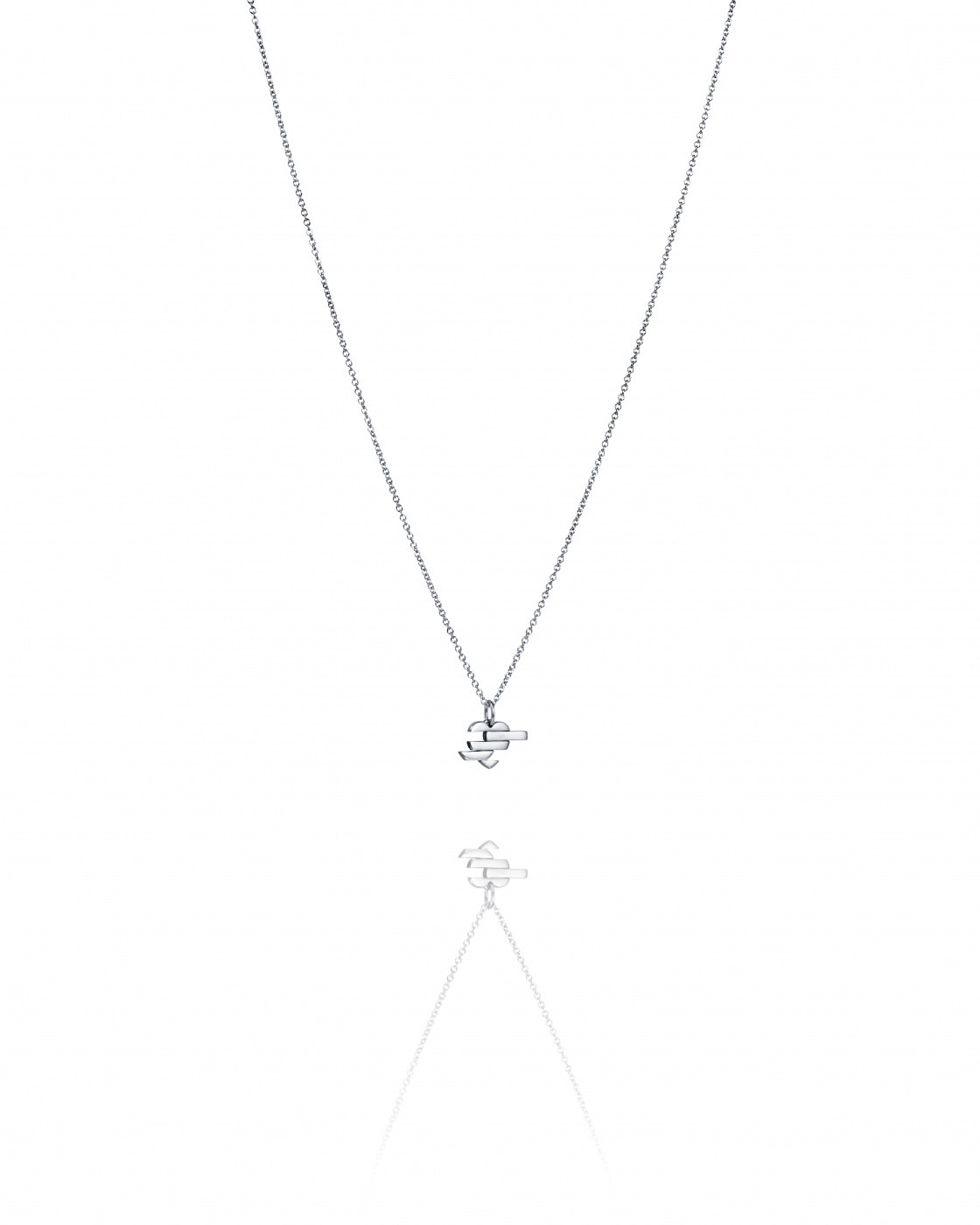 A Piece Of My Heart Pendant Silver