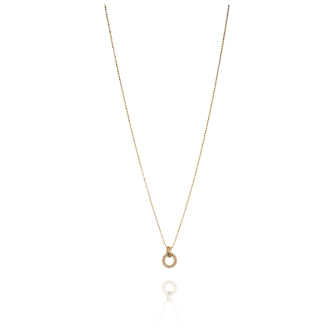 Ring Around & Stars Hängeschmuck Gold