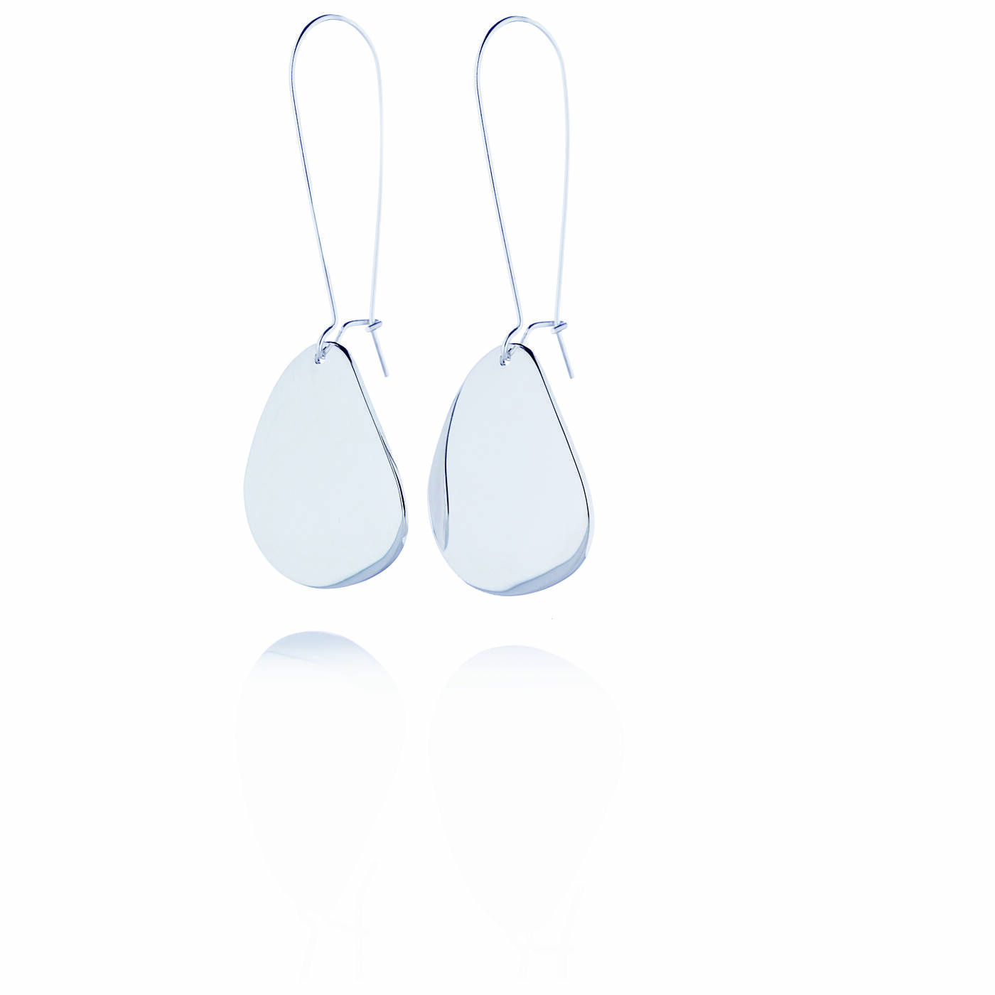 Little Rose Petal Ohrring Silber