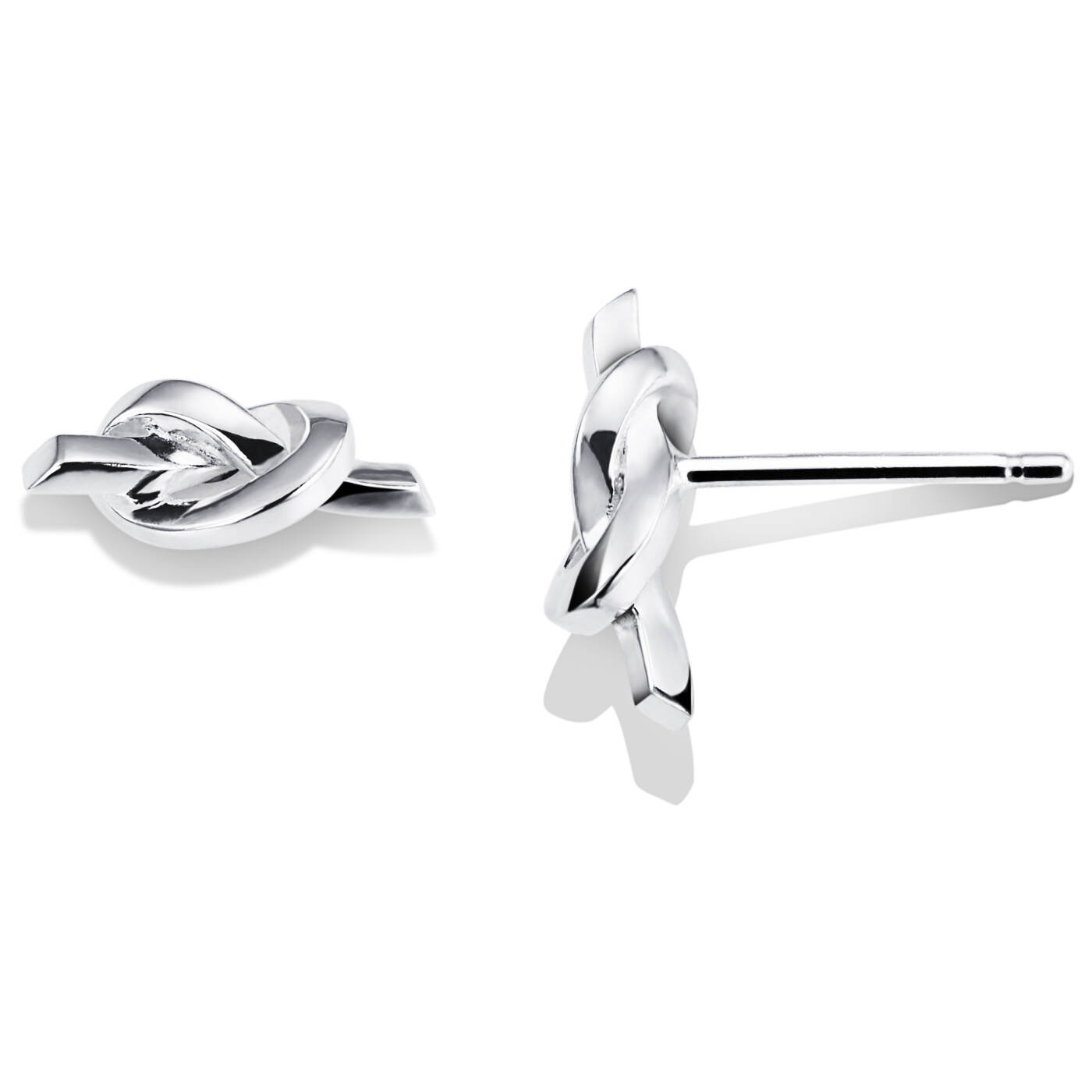 Love Knot Ohrring Silber