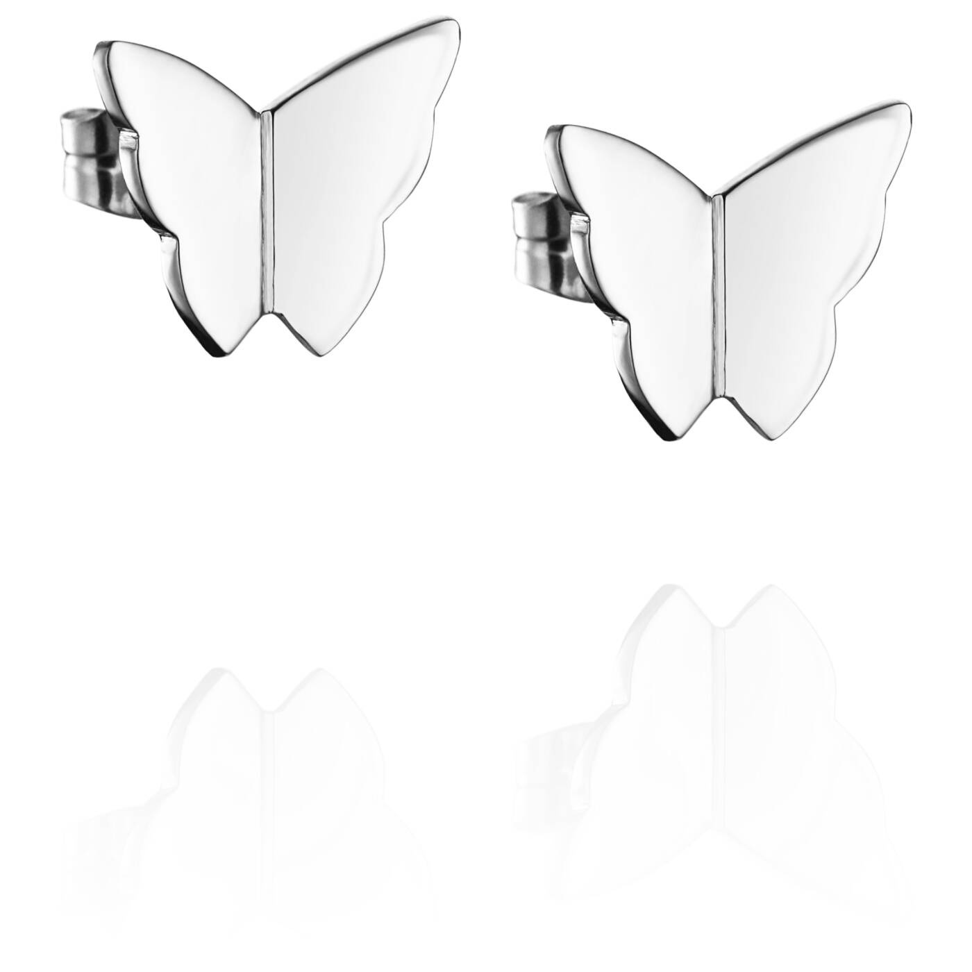 Little Miss Butterfly Ohrring Silber