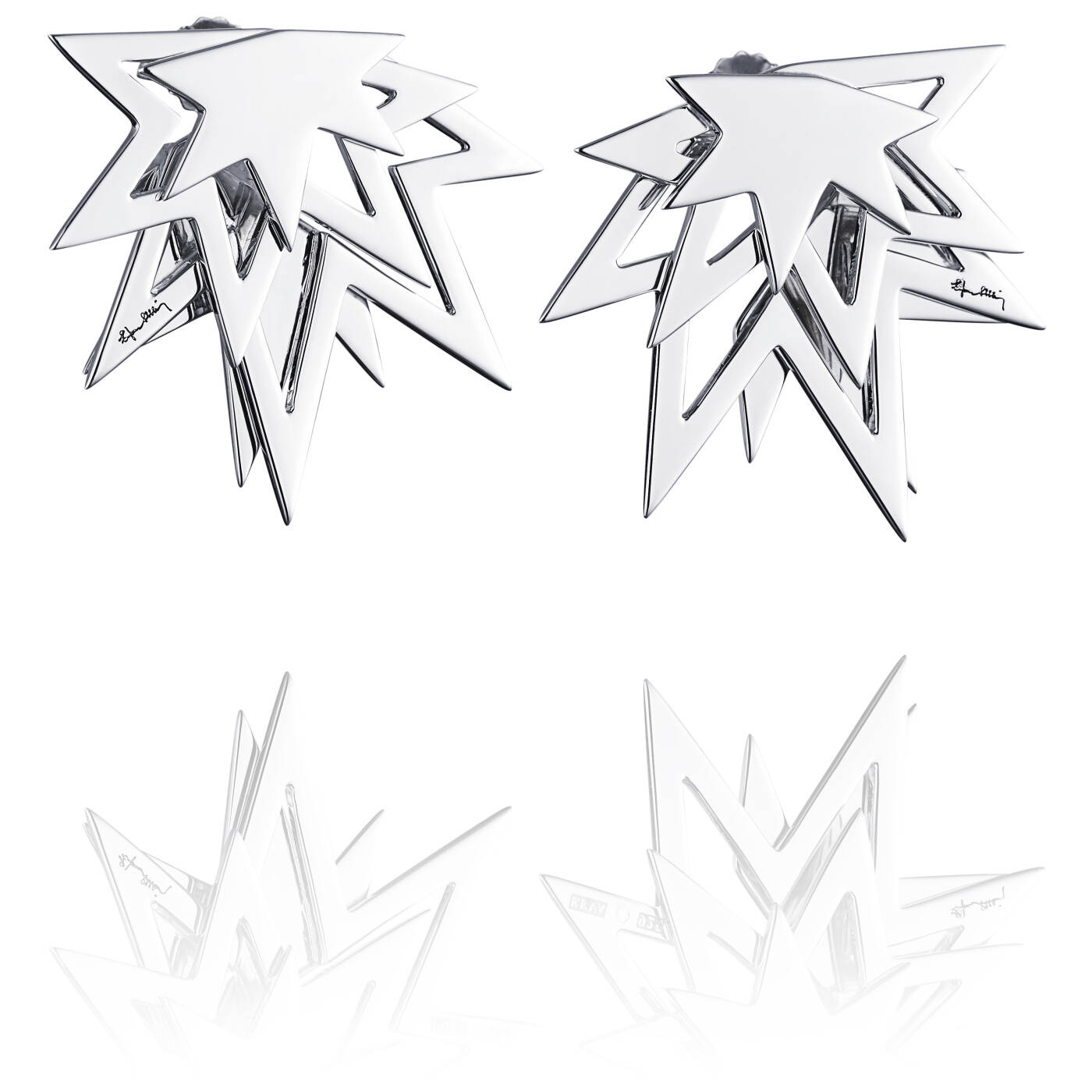 Ziggy Ohrring Silber