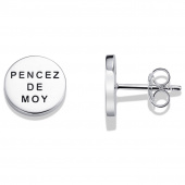 Mini Pencez De Moy Ohrring Silber