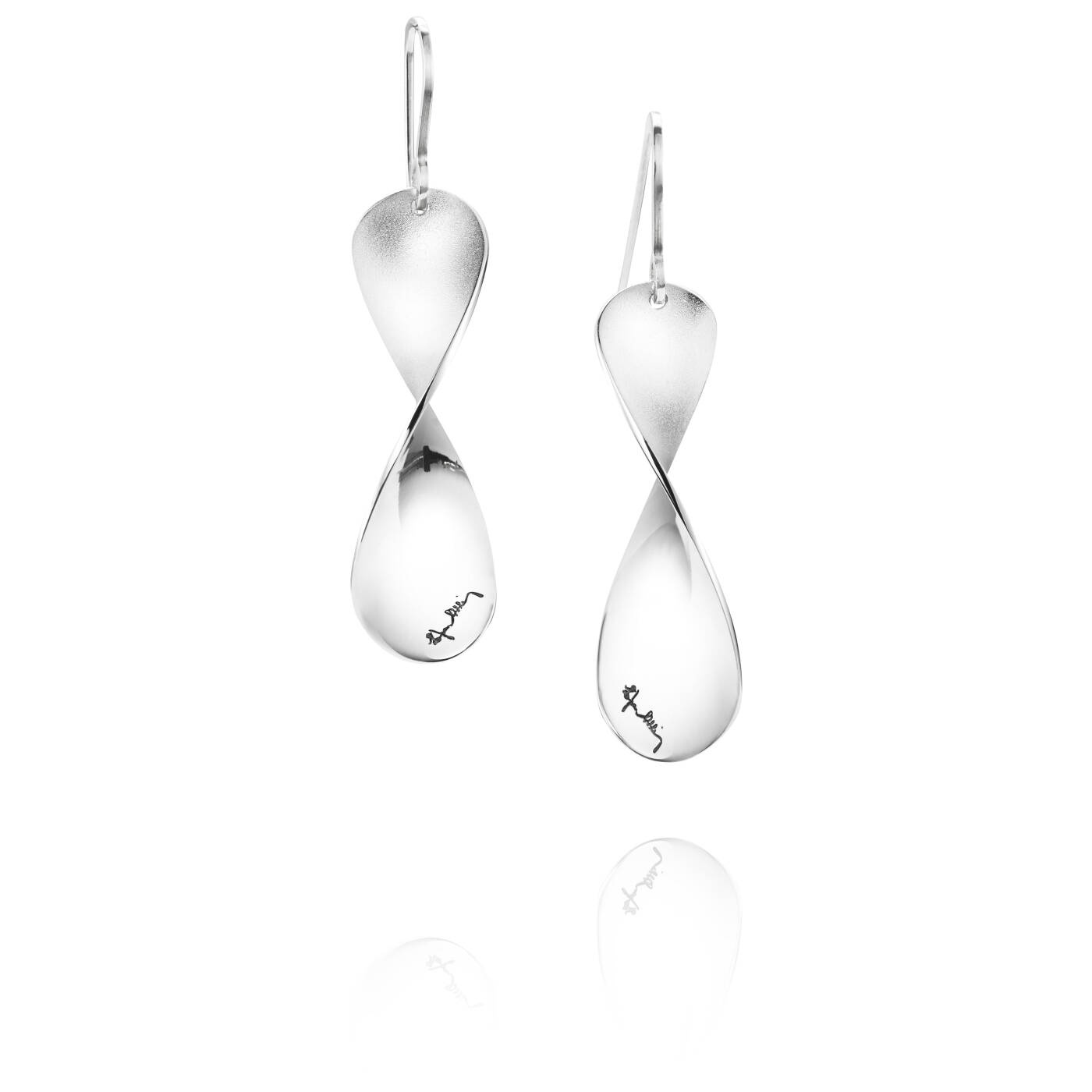 Blades Ohrring Silber