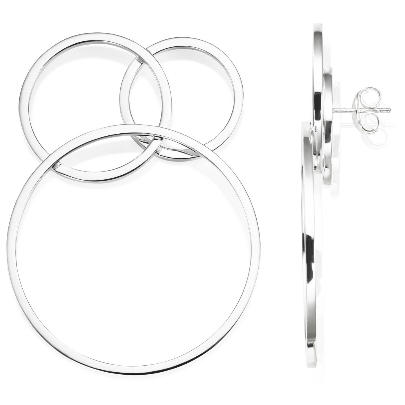 Big Bubbles Ohrring Silber