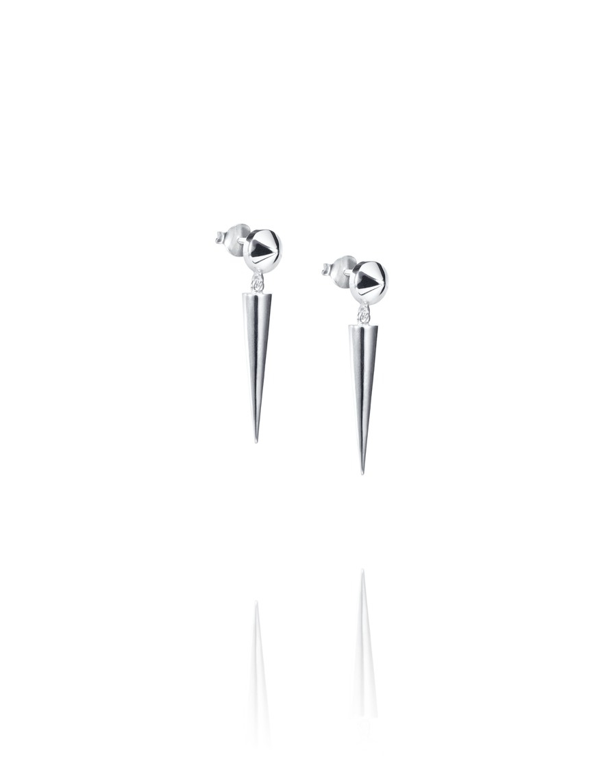 Spike It Up Ohrring Silber