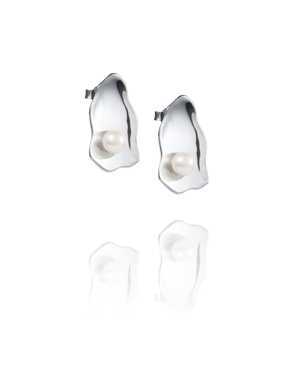 Oyster Ear Silber