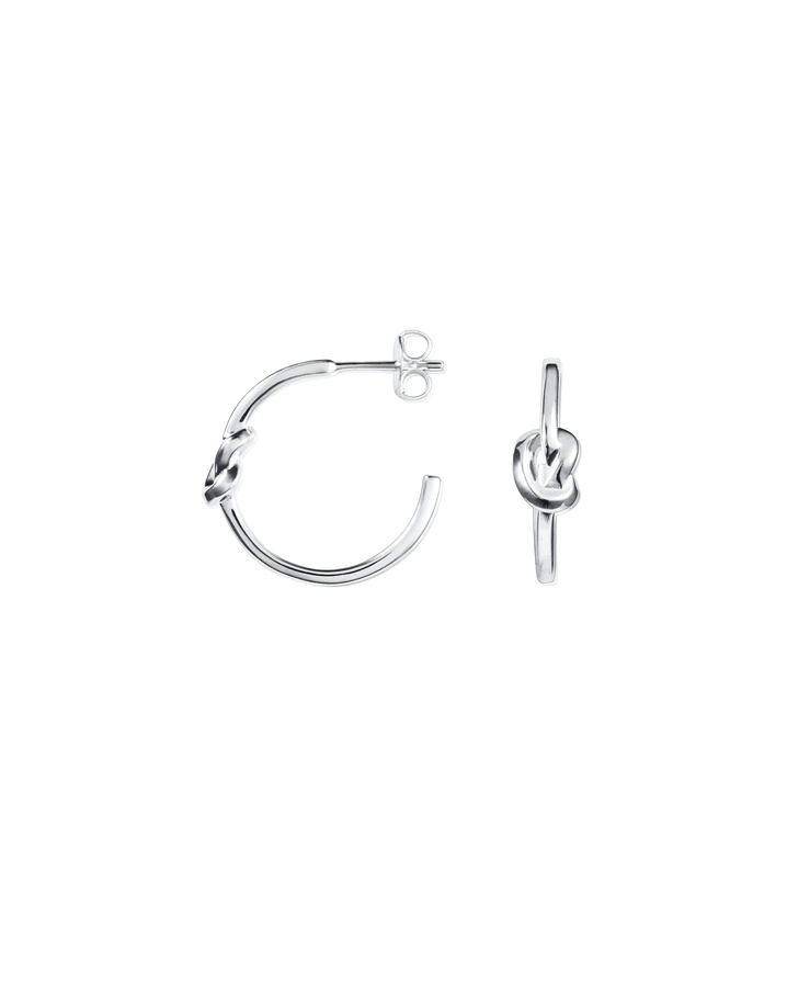 Love Knot Hoops