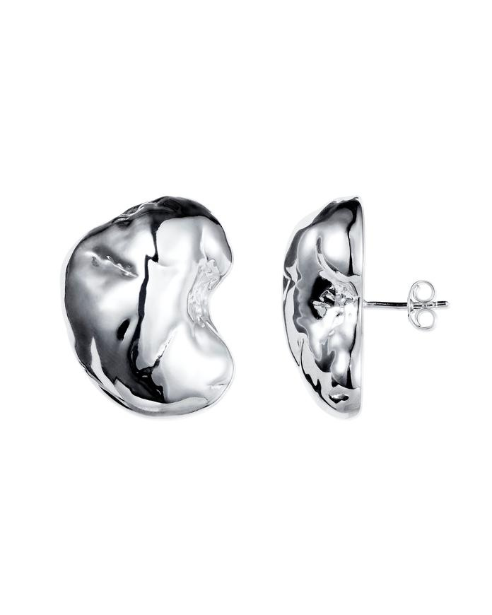 Cashew Ear Silber