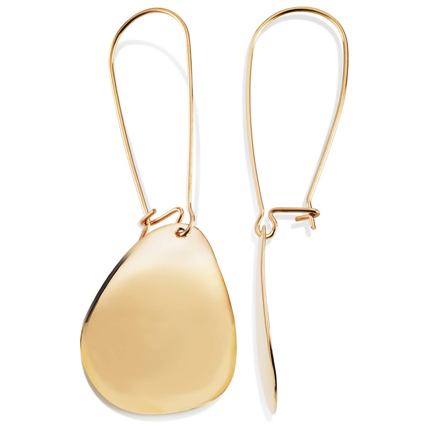 Little Rose Petal Ohrring Gold